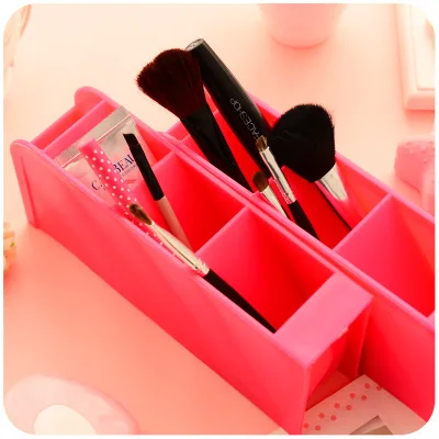 4 шт./компл. креативный пластиковый держатель для ручек настольный органайзер