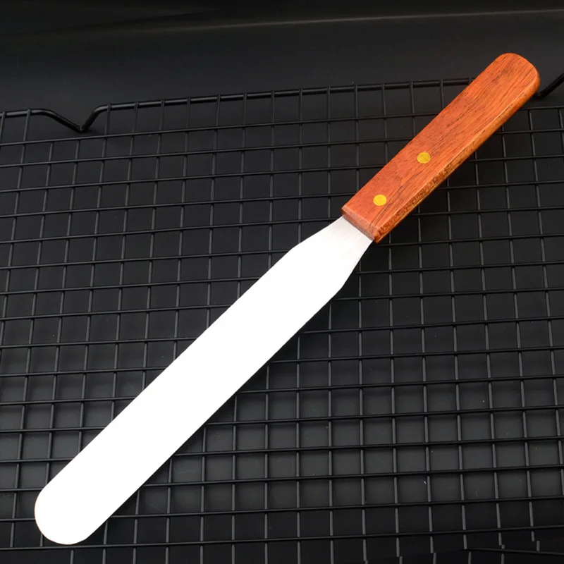 EKIND 8 дюймов лопатка для торта из нержавеющей стали масло кремовая глазурь нож