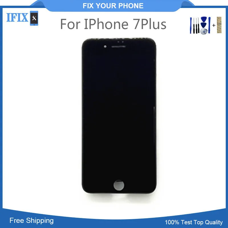 Для AUO 5 дюймов LCD для IPhone 7Plus с настоящим 3D сенсорным стеклом дигитайзер сборка 20