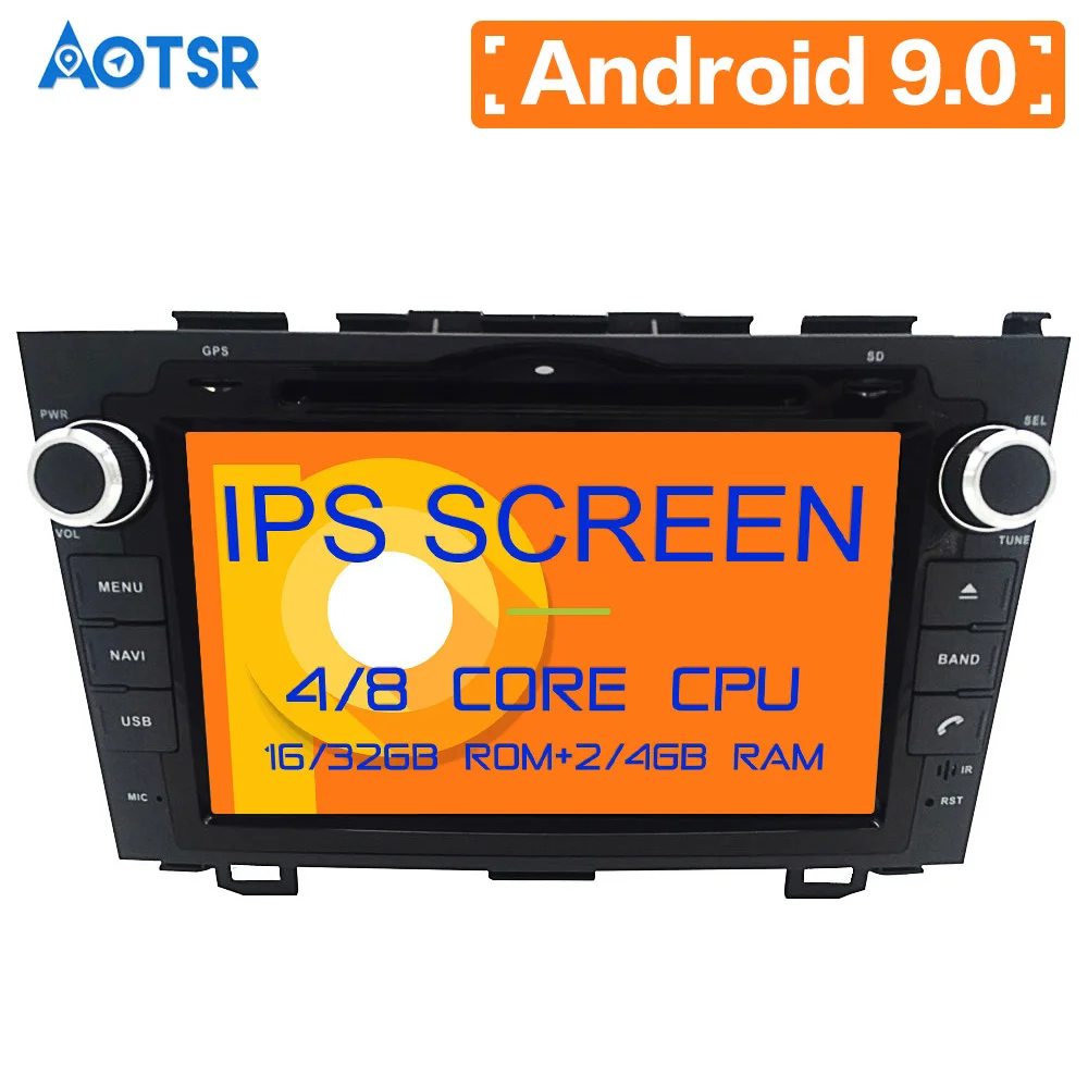 Автомобильный DVD плеер на Android 9 0 32 ГБ для Honda CRV CR V 2006 2011 Radio Ibiza GPS навигация с