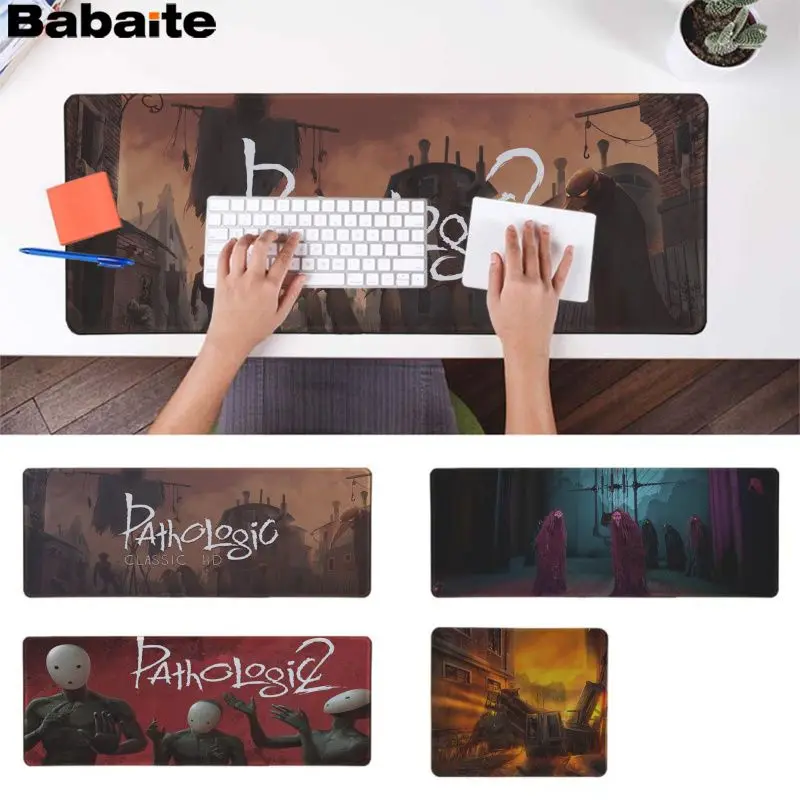 Babaite персонализированные крутые модные Pathologic 2 запирающие края коврик для мыши