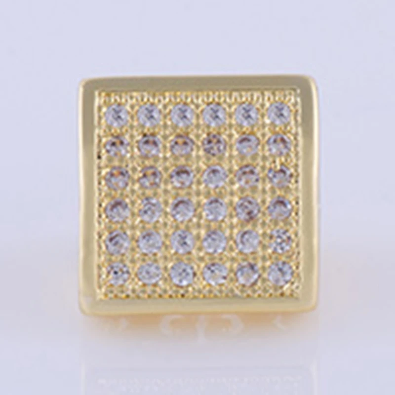 Три цвета CZ латунные металлические геометрические чешские бусины разделители