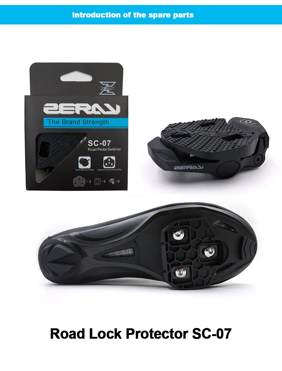 ZERAY ZP-110 педаль для велосипеда из углеродного волокна, совместимая с LOOK KEO, самофиксирующийся подшипник, педаль для велосипеда, аксессуары для шоссейного велосипеда