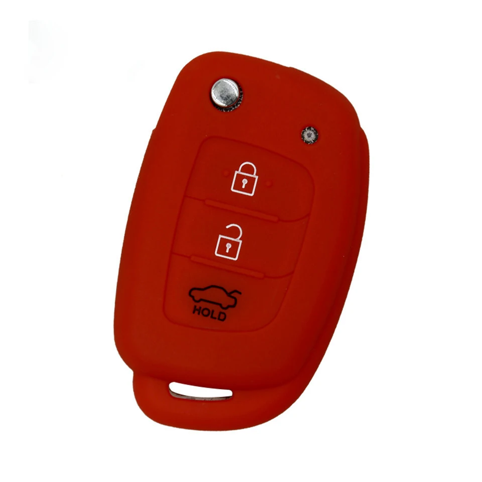 Купить 2 отправить один силиконовый для ключа автомобиля чехол hyundai Ix35 IX45 IX25 I10 I20