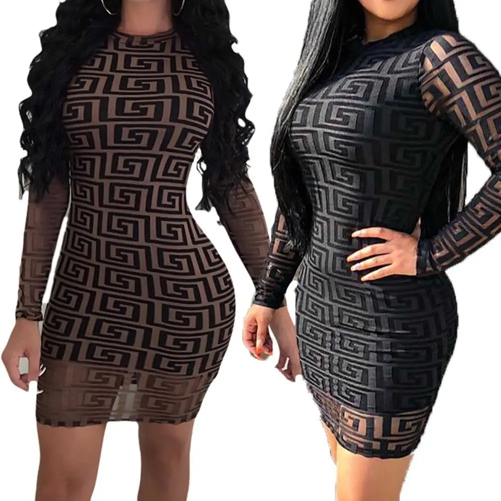 Женское клетчатое платье с длинным рукавом женское винтажное из хлопка на осень