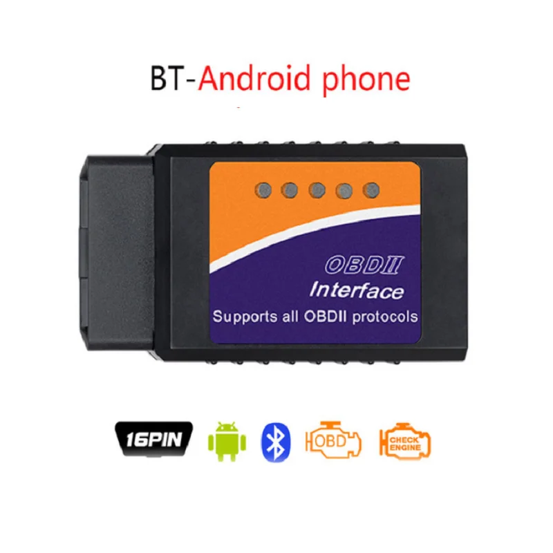 Новый комплект ELM327 V1.5 Bluetooth/WIFI для Android IOS диагностический инструмент Bluetooth v1.5 OBD2