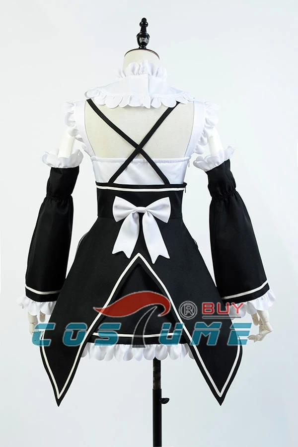 Костюм Rem 2016 из аниме Re:Zero Life in a костюм для косплея Ram платье горничной на