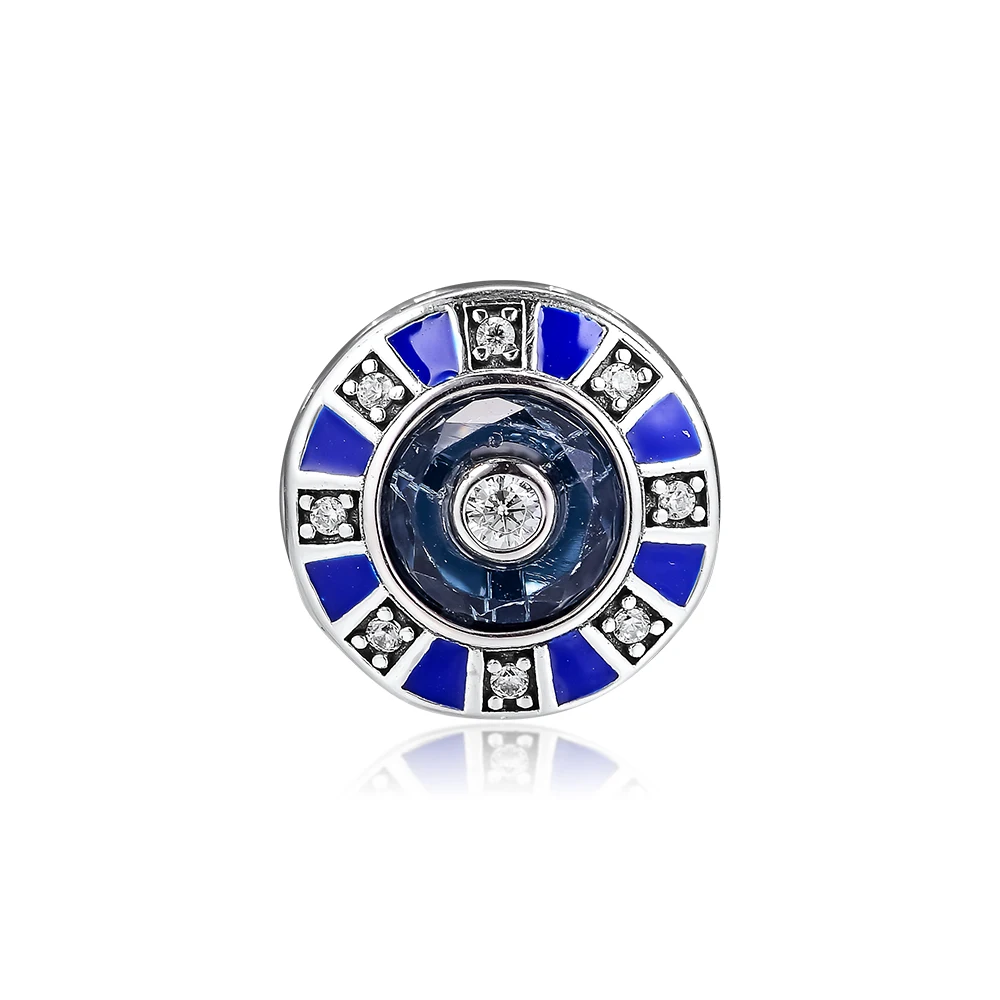 

Fits Europe Bracelet 925 Sterling Silver Mosaic Charms Metal Beads for Women DIY Jewelry Making Wholesale