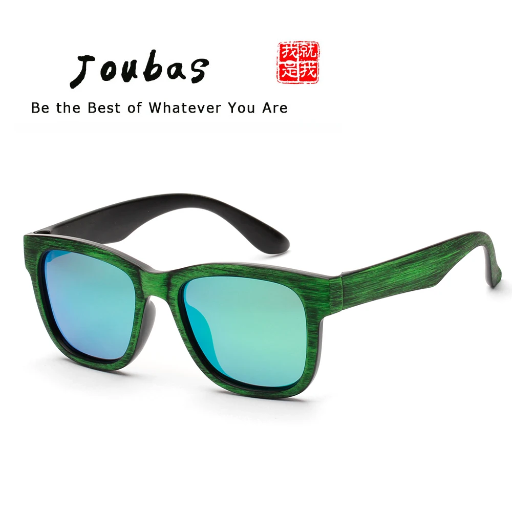 Поляризованные солнцезащитные очки Joubas квадратные с имитацией древесины