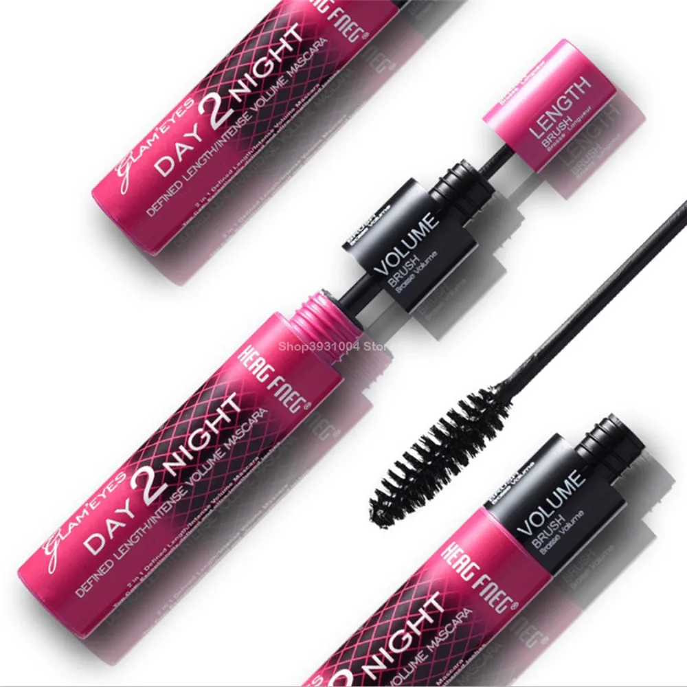 

Eyelash Mascara Cosmetic Makeup Silk-Fiber Thick 4D Black Waterproof Lengthening For Lash Cosmetics Beauty Women