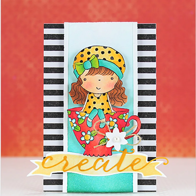 Письмо Create Inspire Die Metal Cutting Dies Stencil для сделай сам Скрапбукинг альбом декоративное