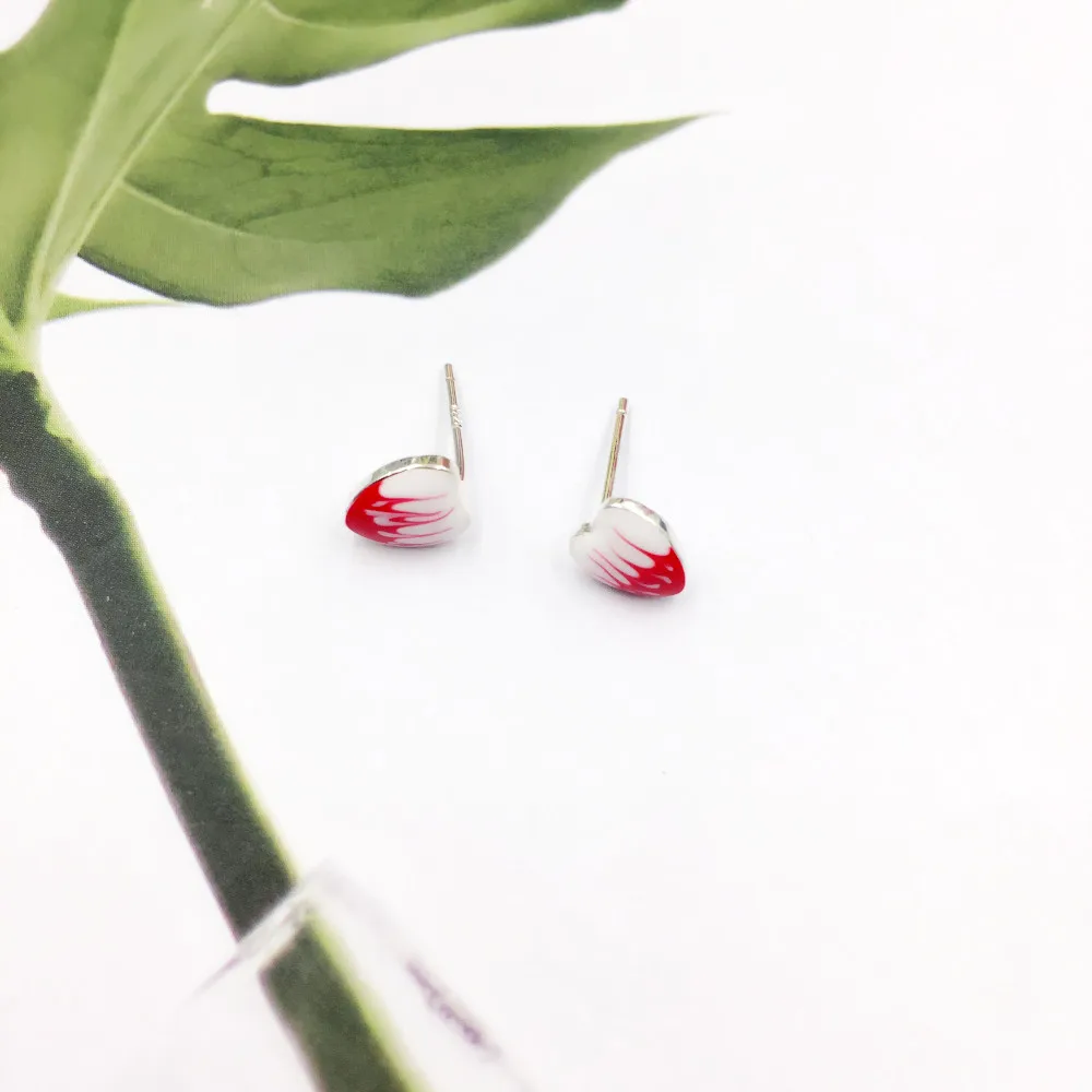 925 стерлингов Серебряные ювелирные изделия Модные Симпатичные Крошечный Сердце