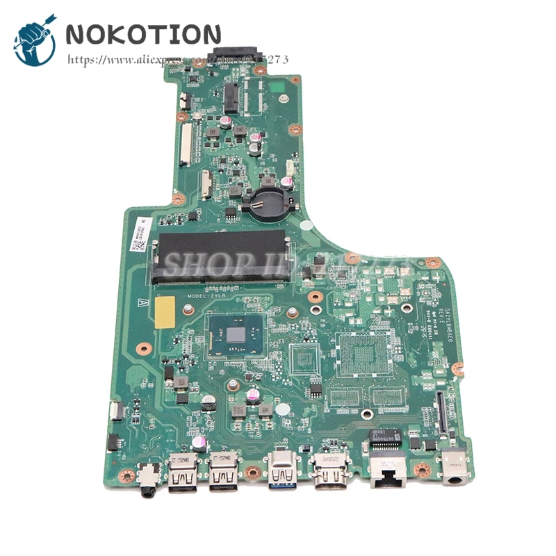 NOKOTION NBMZS11003 NB. MZS11.003 для acer ES1-731 Материнская плата ноутбука DAZYLBMB6E0 W/N3050 cpu полностью протестирована