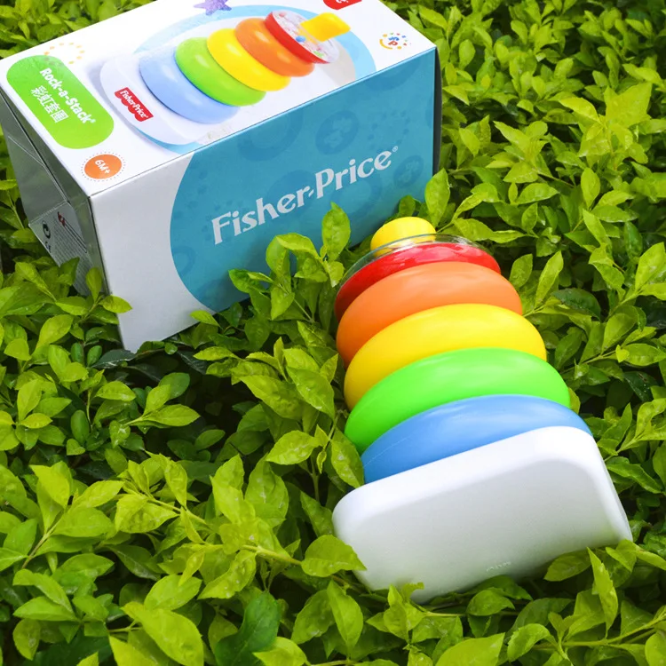 Платье с радугой для маленьких круг детская Укладка кольцо стакан головоломки