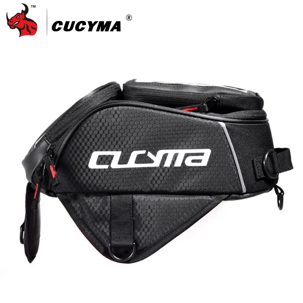 Мотоциклетная сумка CUCYMA на бак Многофункциональный чемодан универсальные мотоциклетные сумки для