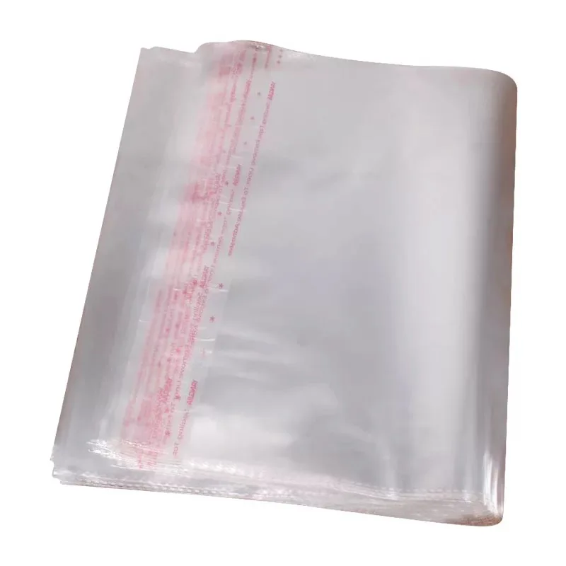 Прозрачные пакеты BOPP/Poly/Cellophane 18x3 0/20x4 0/35x45 + 4 см прозрачные 28 размеров Подарочные
