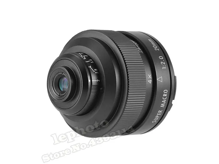 Mitakon Zhongyi 20 мм f/2 4.5X Супер Макро объектив для Canon EF EOS M Nikon F sony E Pentax K M4/3 Fujifilm X sony Minolta A крепление
