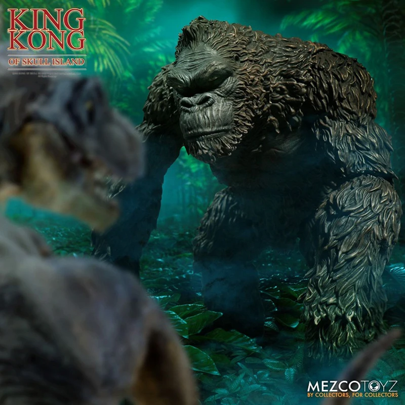 18 см высокая мультяшная Аниме Фигурка Kong Skull остров KINGKONG фигурка коллекция фигурка модель дисплей Коллекция игрушек подарок