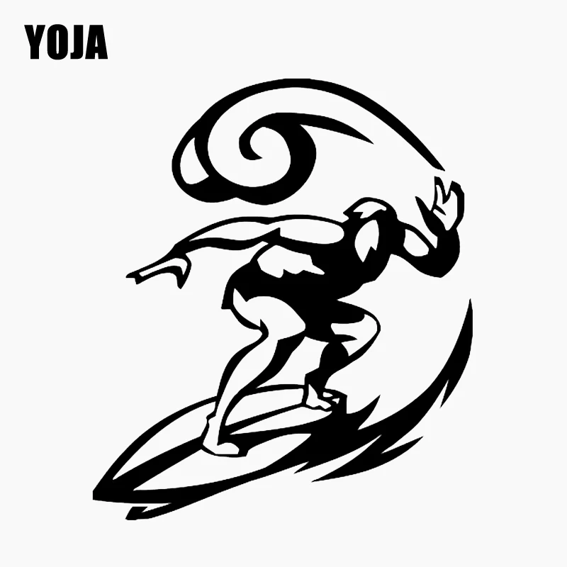 YOJA 52 см * 60 доска для серфинга Экстрим Спорт Декор Настенная Наклейка ПВХ гостиная