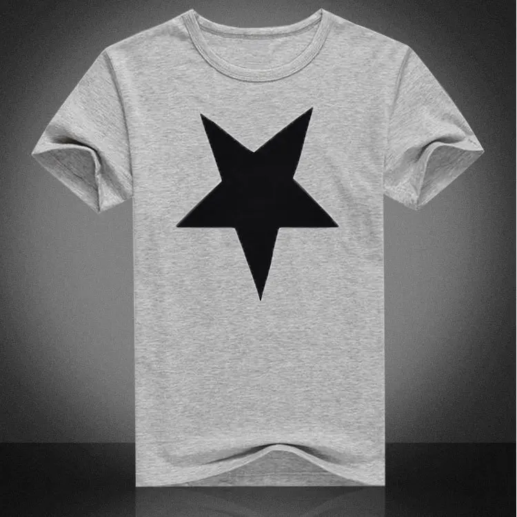Men's T-shirts Five-star 2017 New Fashion Brand Men Clothes Print Color Long Sleeve Slim Fit T Shirt Cotton T-Shirt Casual | Мужская