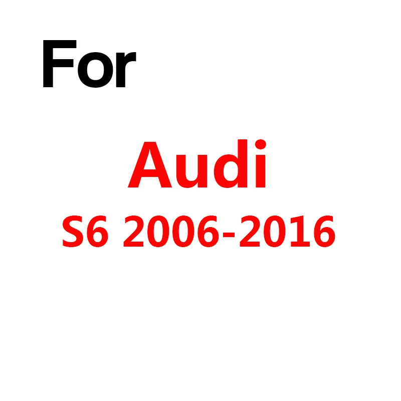 For Audi S6 Buildreamen2 чехол для автомобиля солнцезащитный козырек Снежный дождь устойчивый к царапинам пылезащитный чехол водонепроницаемый для Audi 80 A5 Allroad RS4 RS7 S6 A1 Q5 - Название цвета: For Audi S6