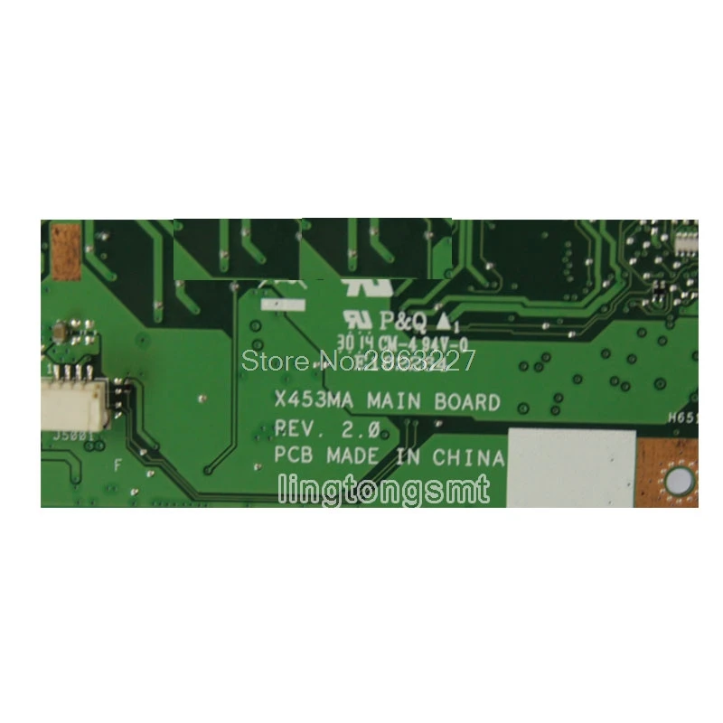 X453MA материнская плата N2930 CPU для For Asus X403MA X403M F453M ноутбука Тест 100% OK|Материнские