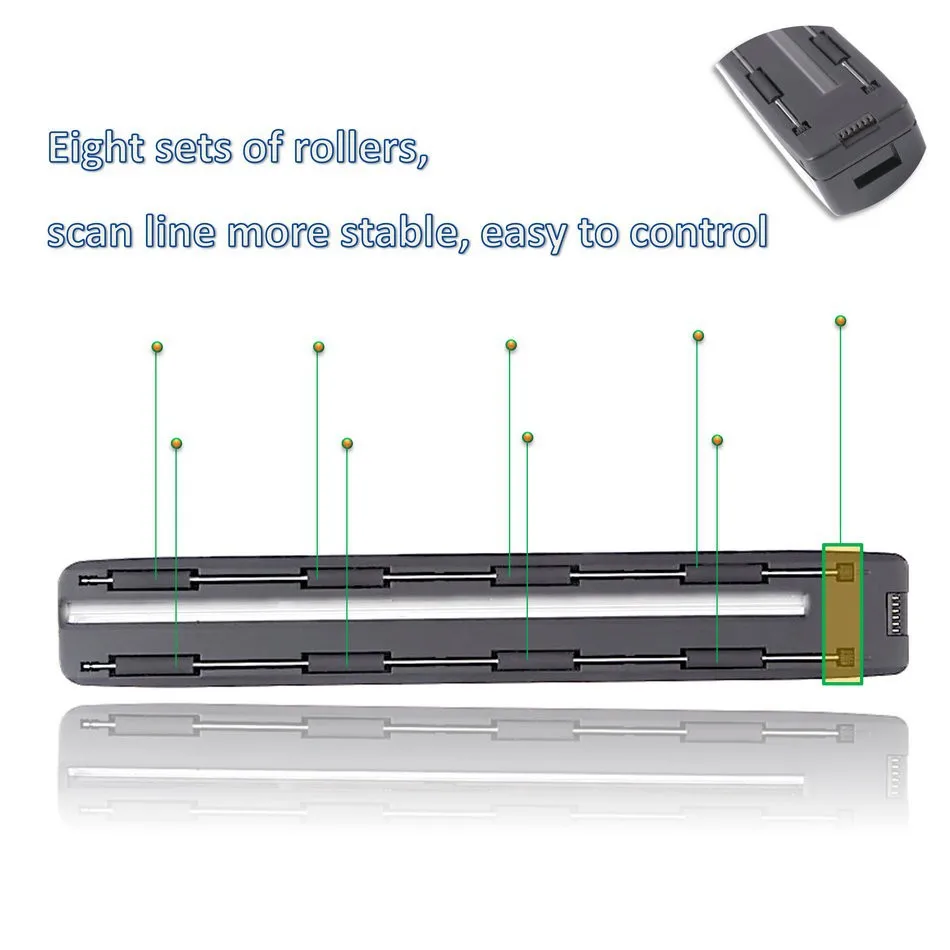 Senniao SN910W удобный портативный сканер A4JPG и PDF HD1050dpi двойной ролик нулевой маржи книга WiFi автоматический синтез большого изображения
