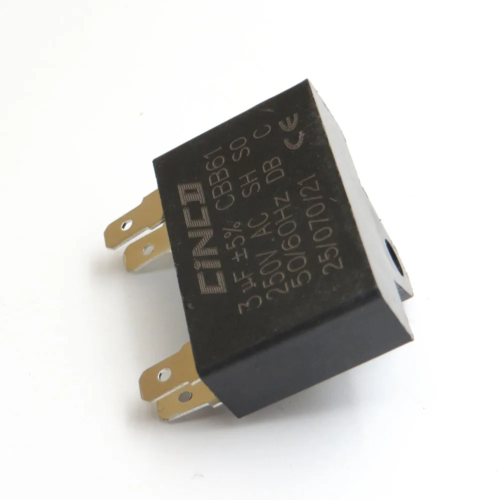 Моторный конденсатор потолочный вентилятор двигателя 3 мкФ 250 V CBB61 запуск