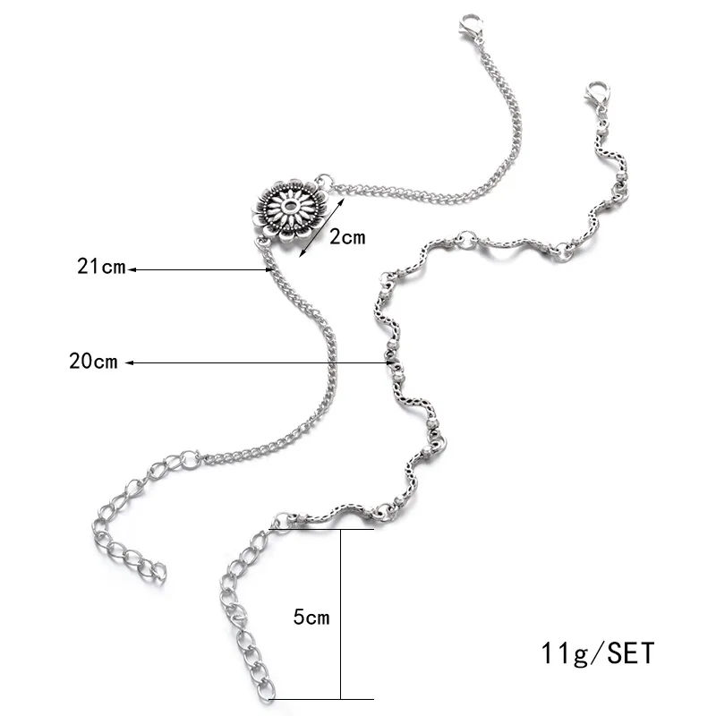 Европа и США пляж Богемия ветер личность кулон солнце цветок изгиб волны волна