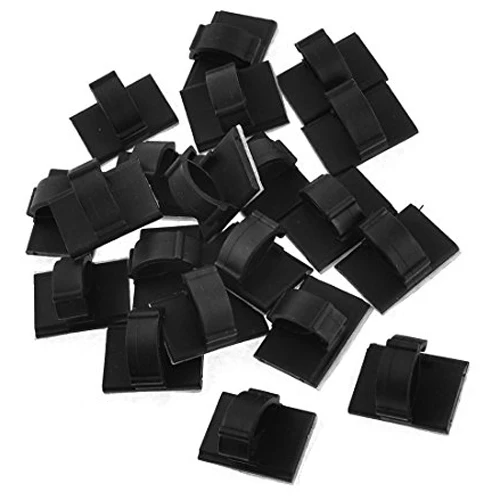 Акция! Черная самоклеящаяся основа для кабельных стяжек шириной 0 4 дюйма 20 шт.|base