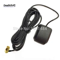 1pc car gps antenna navigation aerial sma male right angle connector 3m extension cable 1575 42mhz new