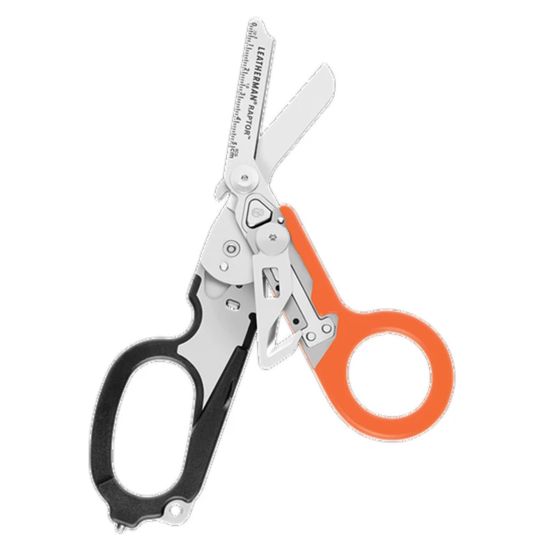 Orange Black LEATHERMAN Raptor аварийное реагирование ножницы с ремнём резак и стекло Выключатель загар с MOLLE совместимый кобура - Цвет: Orange Black
