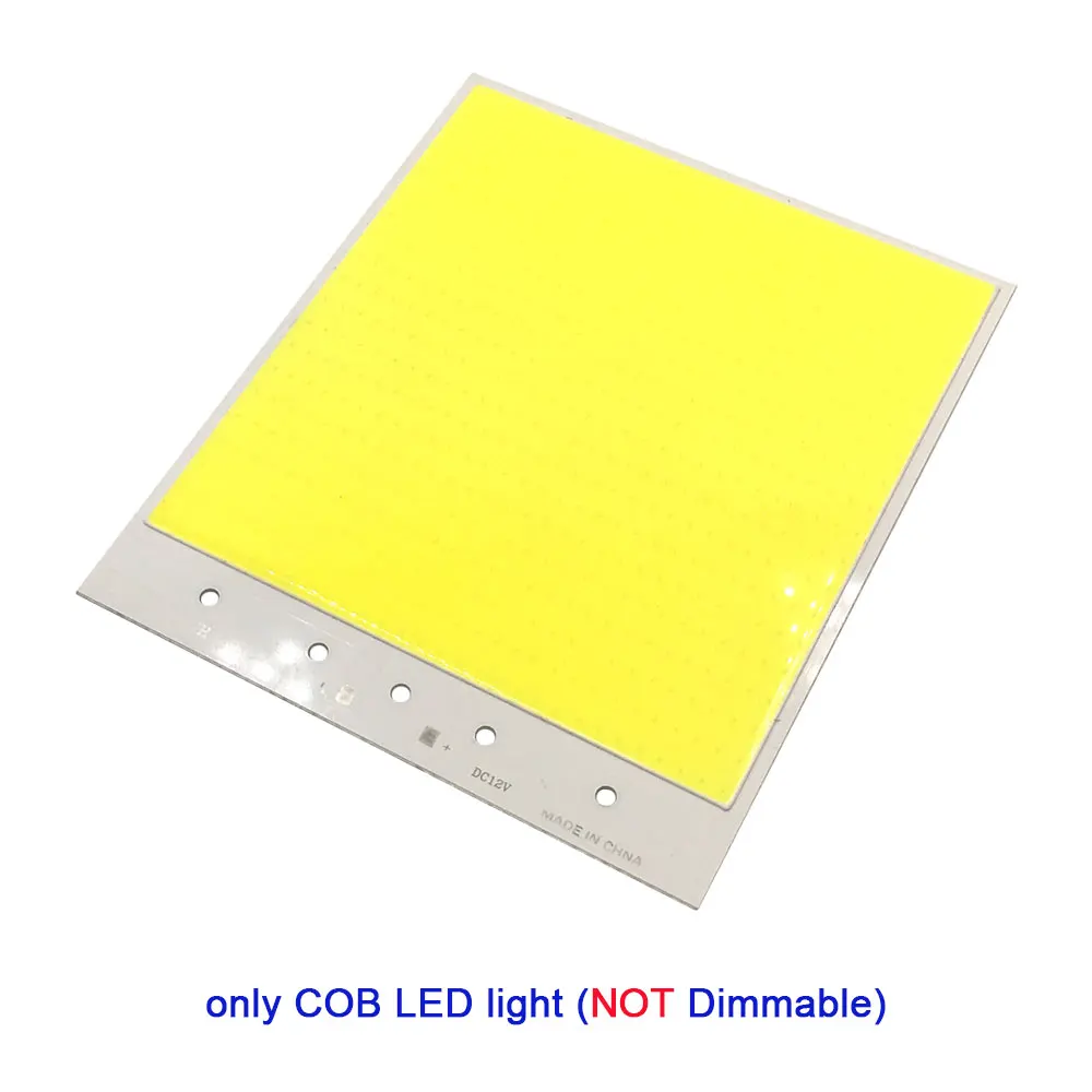 Light Only 180*210 мм Прямоугольный чип на плате светодиодный COB светильник 300 Вт супер яркий светодиодный матричный светильник источник для самостоятельного изготовления внутренних наружных ламп автомобильные лампы - Цвет: Light Only