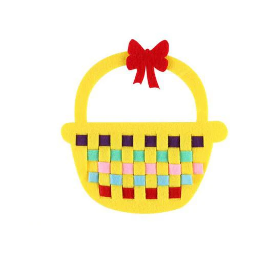 Basket Детский сад Руководство Diy ткань Развивающие Игрушки для раннего обучения Монтессори обучения математике игрушки - Цвет: Basket