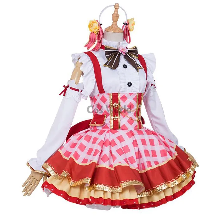 Женский комплект одежды для косплея Love Live School Idol Project Yazawa Nico цветочный букет|anime