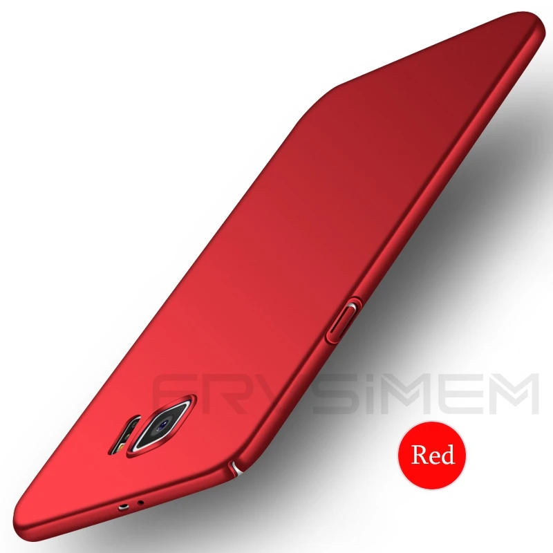 FRVSIMEM For Samsung GALAXY S6 G920 G920f edge G925 G925f Case Cover Matte Back Full Protector Cases Hard PC Capa Funda |