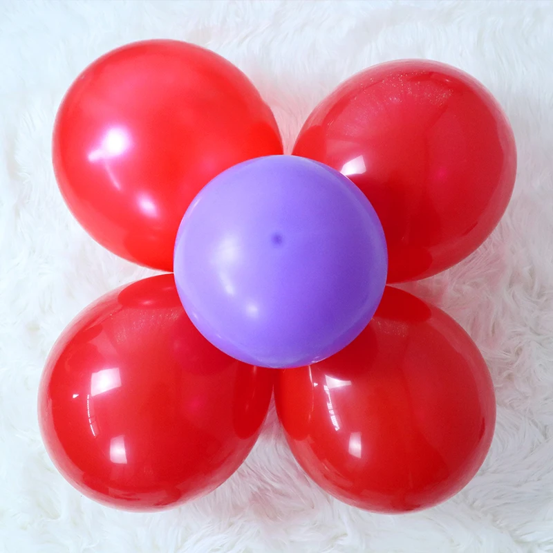 10 шт мульти воздушные шары в рулоне печать globos аксессуары трусы для девочек с рисунком сливового цветка с Зажим для домашнего украшения свадебного торжества и дня рождения воздушные шары зажим