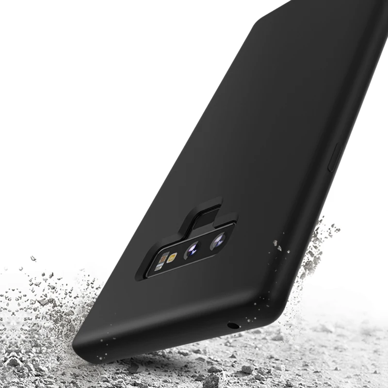 XUNDD жидкий силиконовый защитный чехол с защитой экрана для galaxy note9 мягкий note 9