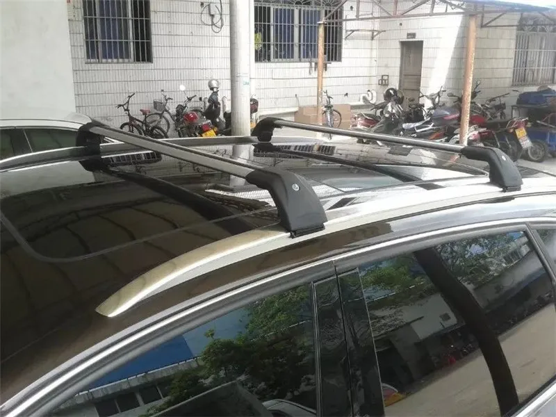 2 PCS Baggage High Quality Aluminum Cross Bar FIT for Hyundai TUCSON 2015 2016 2017 2018 2019 2020 Roof Rail Rack | Автомобили и