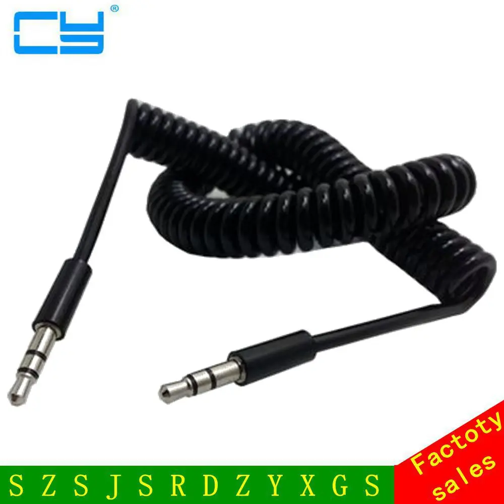 Растягивающийся аудио 3 5 мм полюса стерео наушники для мужчин и женщин/мужской