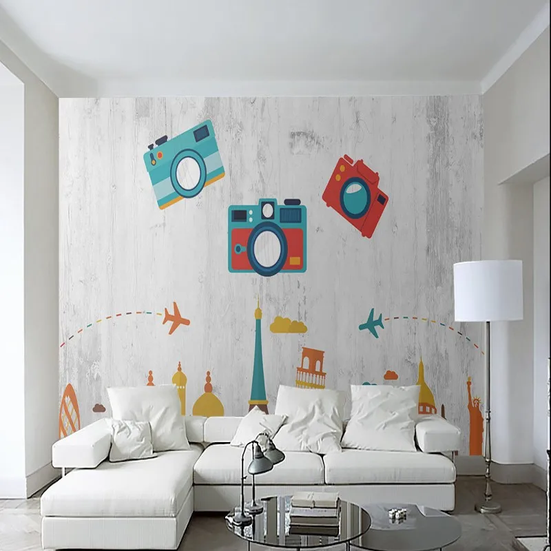 Бесплатная Доставка 3D стерео Мода красота Силуэт Фоне обоев высокое качество