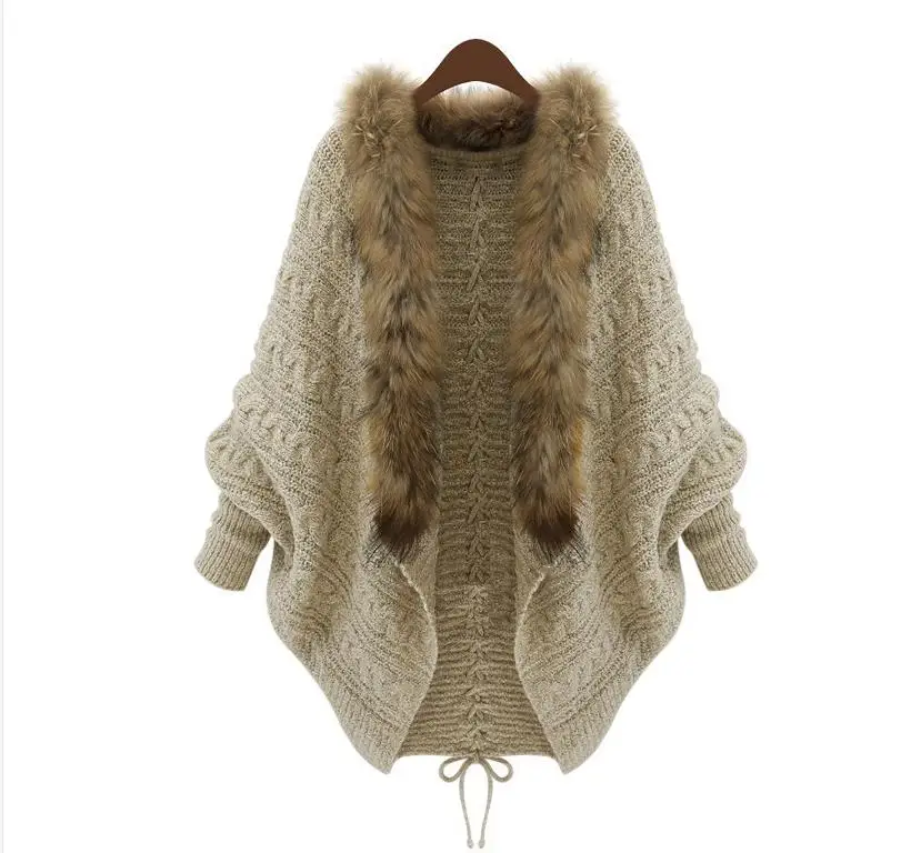 Осень-зима 2018 свитер новый кардиган Свободная трикотажная рубашка большого