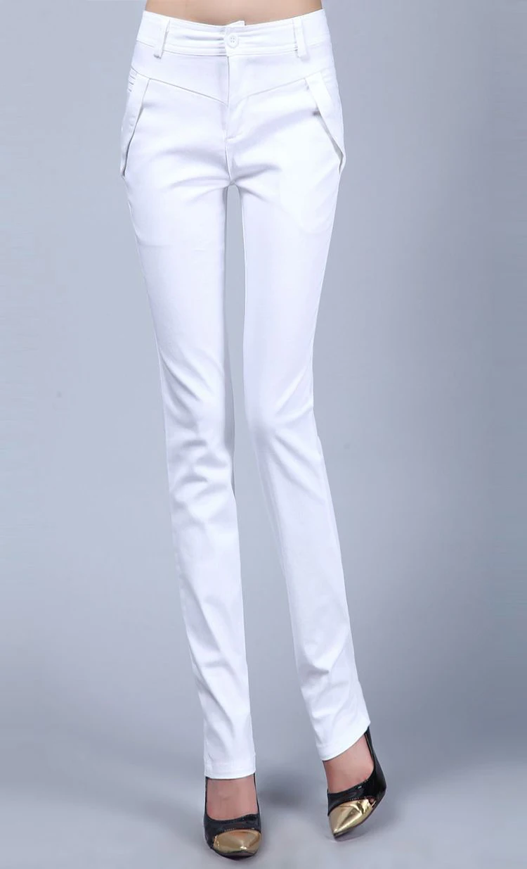 Новинка 2020 Женские Осенние эластичные повседневные брюки женские облегающие