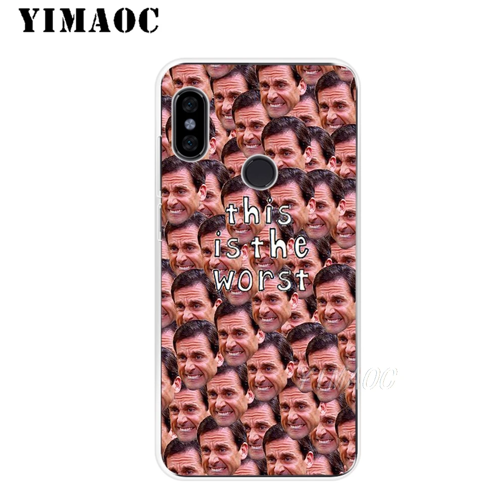 YIMAOC тюрьмы mi ke офиса Мягкий силиконовый чехол для Xiaomi 9 8 SE 6 6X 5X x 2 S A2 Lite A1 Сяо POCOPHONE F1