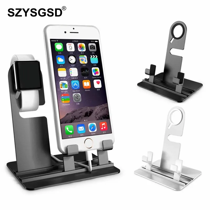SZYSGSD Универсальная Подставка для зарядки iPhone X 8 Apple Watch телефонов Samsung зарядное