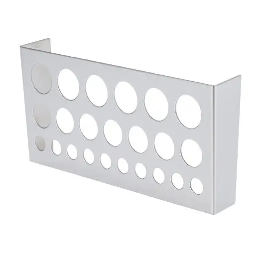 Большой держатель для чернил тату машинки подставка из нержавеющей стали 23