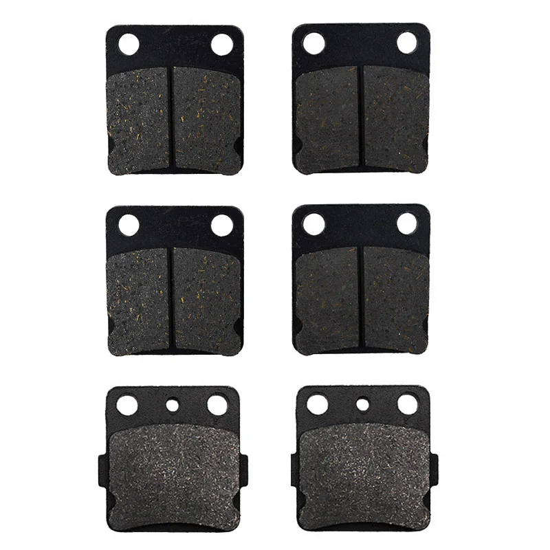 Front and Rear Мотоциклетные передние и задние тормозные колодки для YAMAHA YFM125 YFM 125 Raptor 2011 YFS 200 YFS200 Blaster 2003 2004 2005 2006 - Цвет: Front and Rear