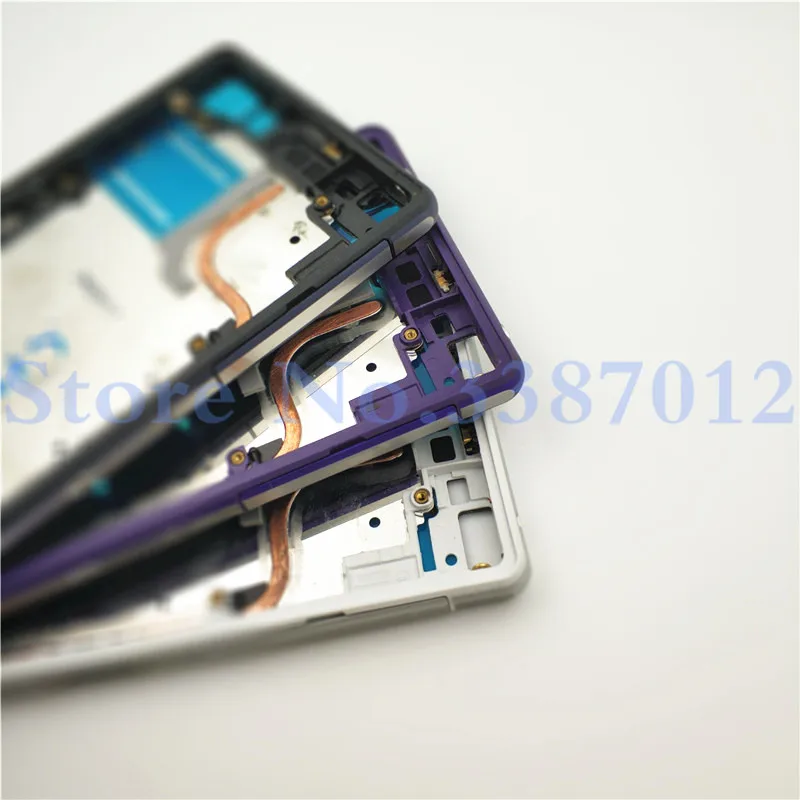 Bezel Replacement Front Middle Frame For Sony Xperia Z2 L50w D6503 D6502 Housing Plate Chassis | Мобильные телефоны и