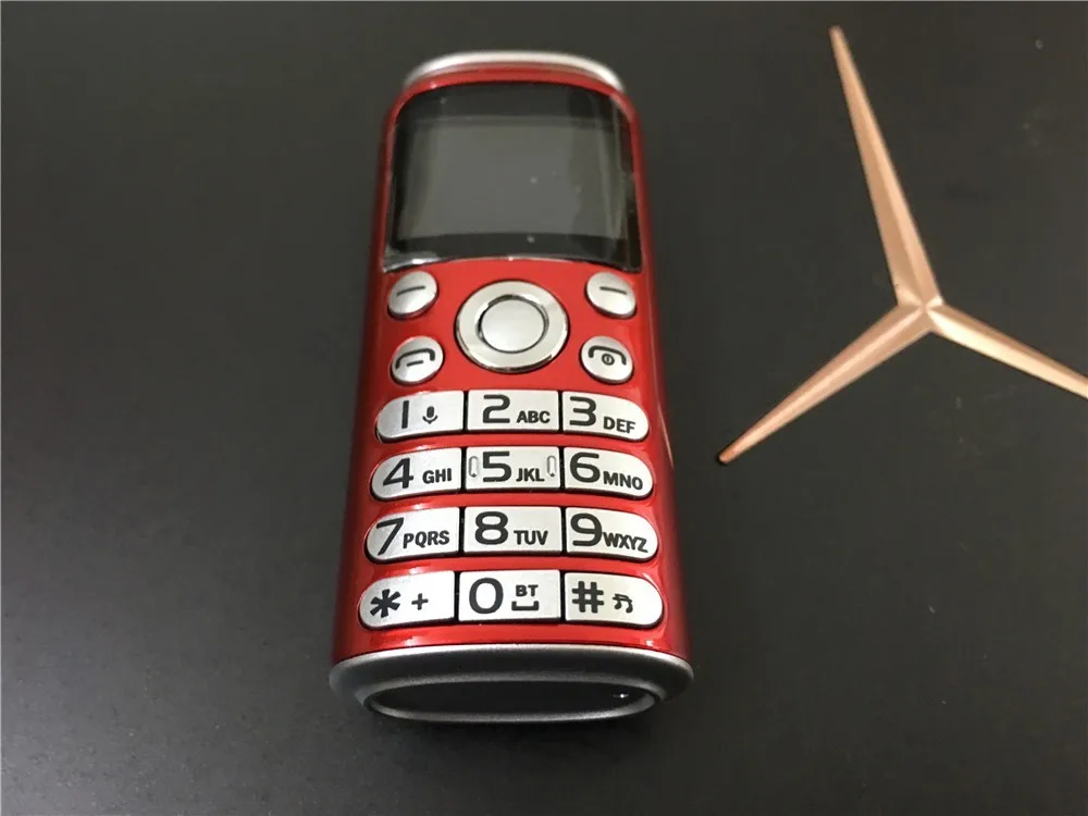 Разблокированный супер мини K8 маленький мобильный телефон с двумя sim-картами, Bluetooth, дозвон 1,0 дюймов, с ручками, мини телефон, MP3, маленький мобильный телефон