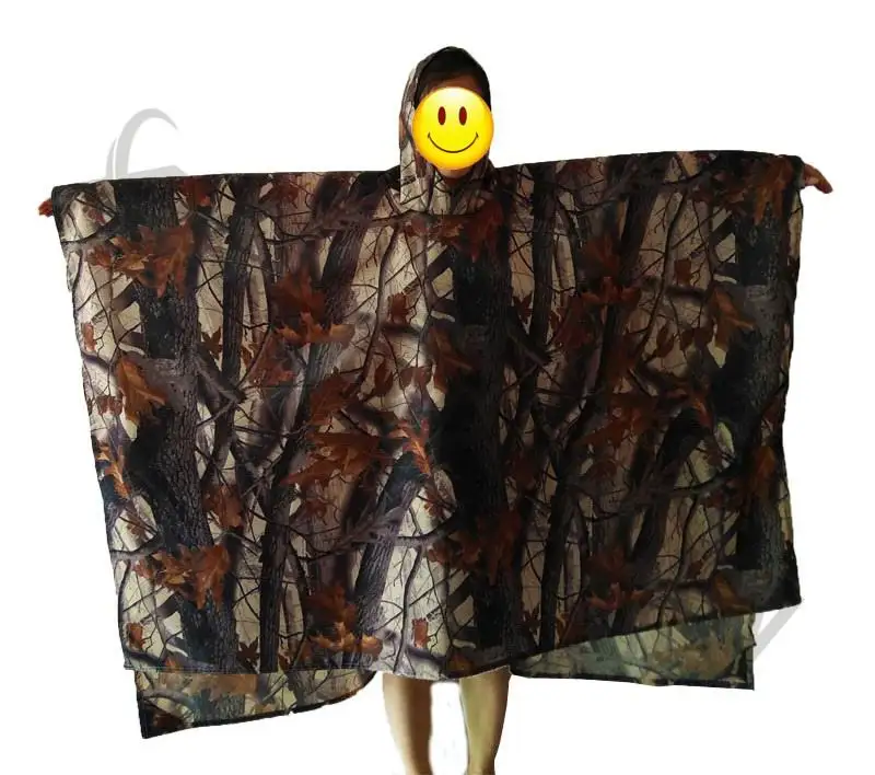 3 в 1 водонепроницаемый Камуфляжный пончо рюкзак|mat mat|mat waterproofmat outdoor |